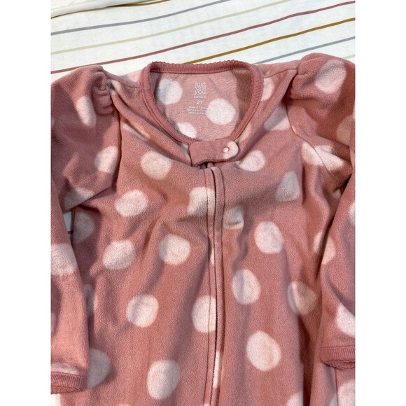 Just One You made by Carter’s 2-Pack Fleece Footed Pajamas 2T - Picture 3 of 8
